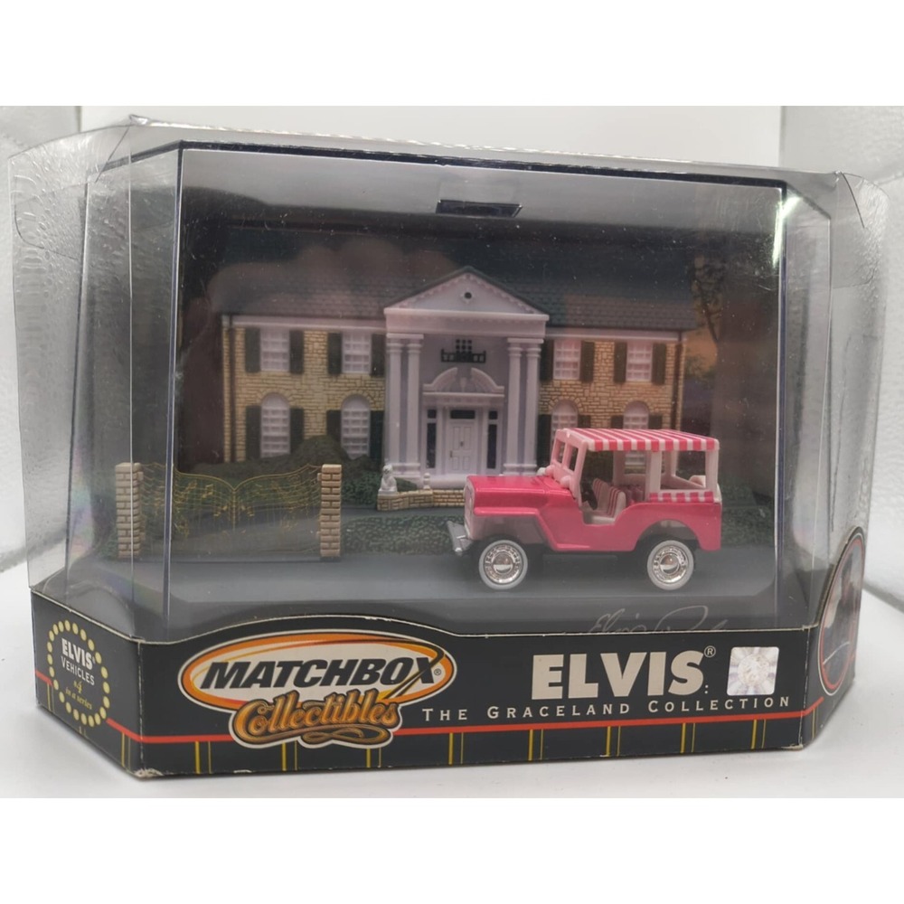 Mattel Matchbox Collectibles Elvis Graceland Collection 1960 Jeep Surrey New